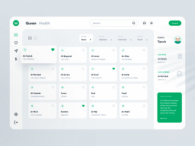 Islamic Web App Concept 360degree app concept design hadith islamic islamic app islamic design islamic web app minimal modern muslim muslim app quran quran web app sleek trendy ui uiux ux web
