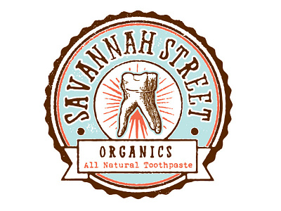 Sav St. Seal Logo branding circle design drawing graphic handmade illustration logo seal stamp vintage