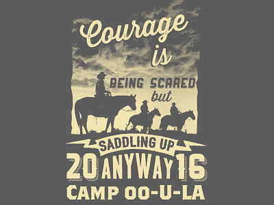 Cowboy Camp Tee/Poster