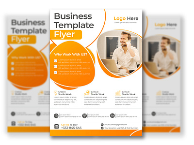 Business Template Flyer Design a4 advertisement business flyer corporate flyer creative design flyer design graphic design house forsale leaflet professional flyer magazine marketing one pager photoshop professional technology template