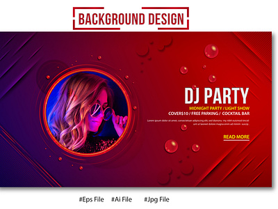 Party Background Design