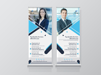 Corporate Roll-up Banner x banner