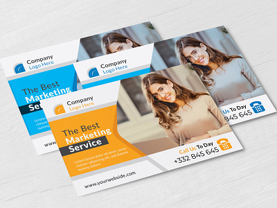 Postcard Template Design 2023 2023 branding business flyer business post card corporate flyer design flyer design graphic design house forsale illustration logo postcard postcard design postcard template social medeia banner ui