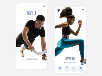 Exercise App app design ui ux