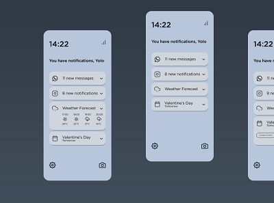 Lock Screen Design design graphic design typography ui