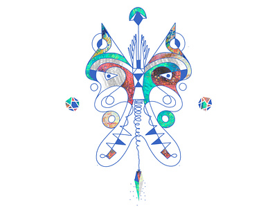 Inktober 10. [ TALISMAN ] — №10. amulet art color fantastic fantasy icon icons illustraion inktober inktober2020 jewelry line logo mascot shaman talisman