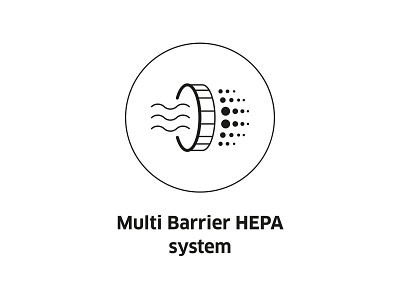 Multi Barrier HEPA system ( vector icon ) abstract abstract design barrier drawing hepa icon icons line art multi sign symbol system ui ux vector