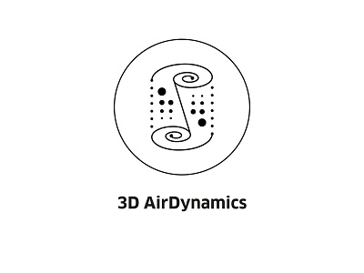 3D AirDynamics ( vector icon ) 3d air drawing dynamics engineering icon icons illustration insignia line art lineart logo sign symbol tech technology vector