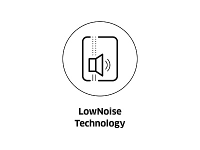 LowNoise Technology ( vector icon )