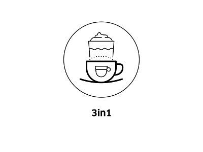 3in1 ( vector icon ) cafe cafeteria cappuccino cartoon coffee cup coffeeshop espresso icon icons illustration latte line lineart sign symbol vector