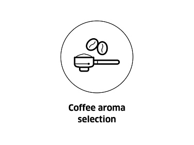 Coffee aroma selection ( vector icon )