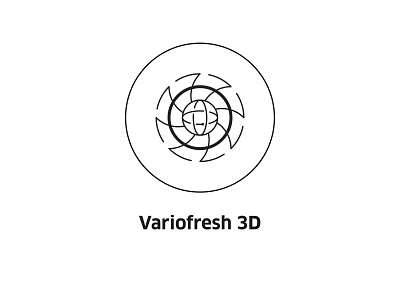 Variofresh 3D ( vector icon ) 3d 3d animation ar emblem engine engineering fresh icon icon design illustration line line art sign symbol tech technology vario vector vr