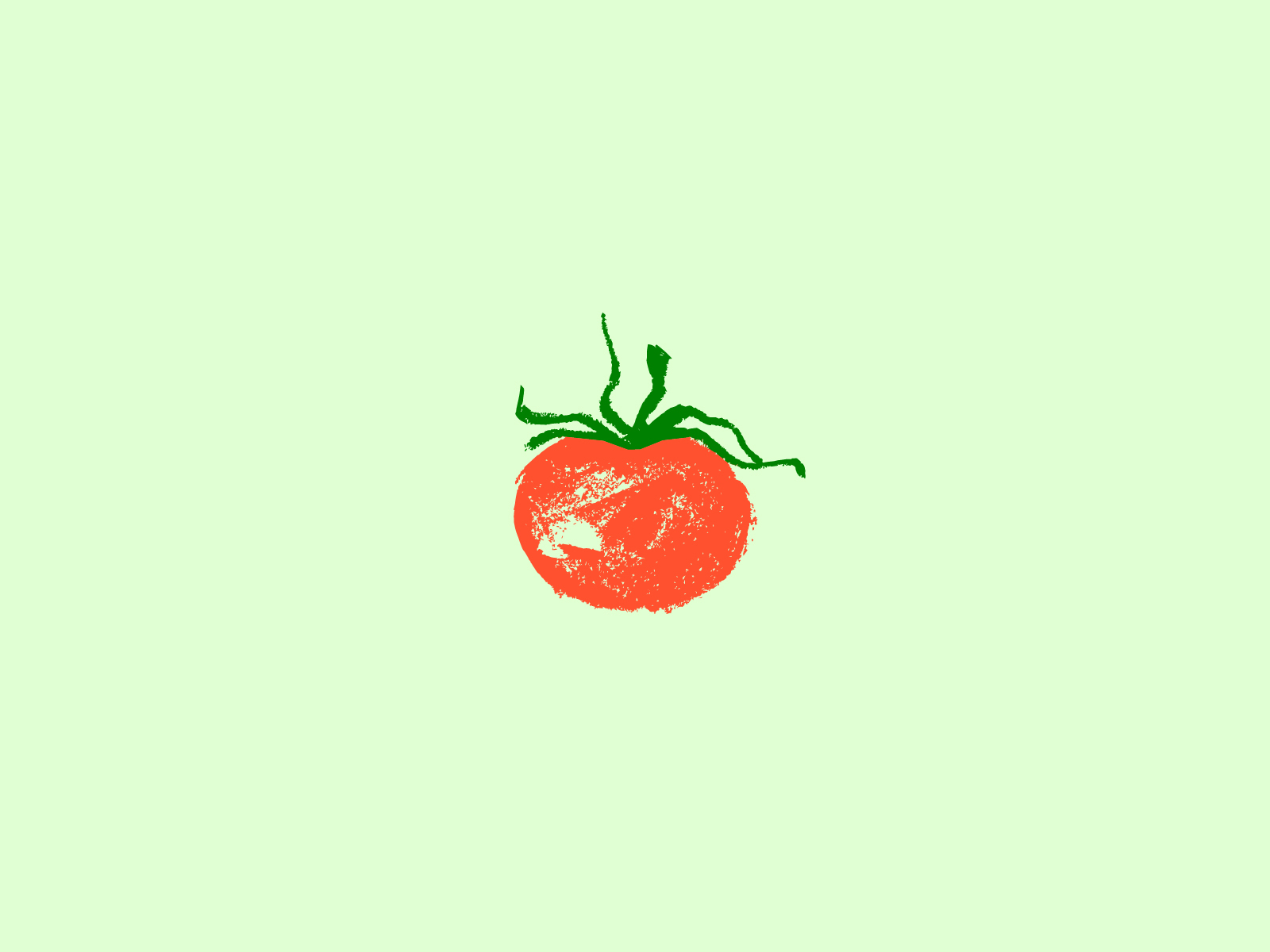 Ripe Red Tomato by Oleg Agafonov on Dribbble