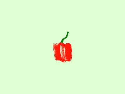 Red Bell Pepper Symbol