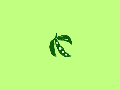 Green Soybean Icon