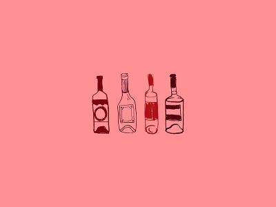 Wine Bottle Icons