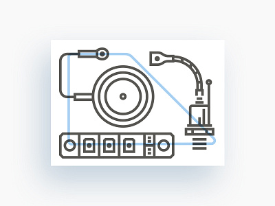 + Electronic components - e shop icon illustration microeconomics nanotechnology restore transistor