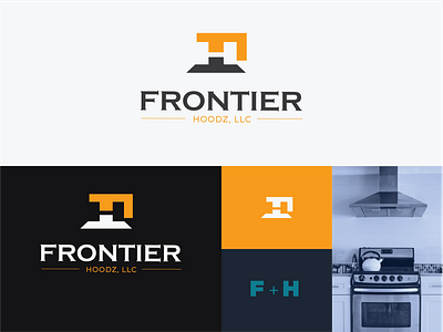 FRONTIER HOODZ, LLC branding design graphic design illustration logo vector