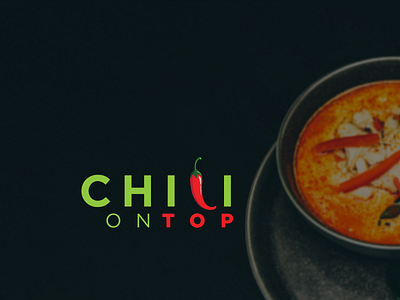 Chili On Top Logo branding design graphic design illustration logo modernlogo vector