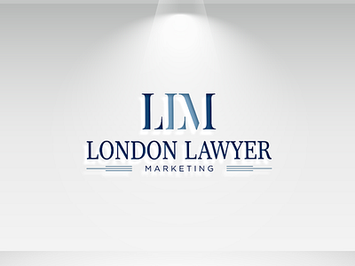 London Lawyer Marketing Logo branding design graphic design illustration logo modernlogo vector