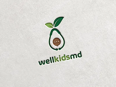 wellkidsmd Logo branding design graphic design illustration logo modernlogo vector