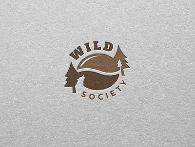 Wild Society Coffee Logo branding design graphic design illustration logo modernlogo typography vector