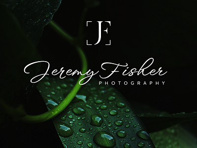Jeremy Fisher photography Logo branding design graphic design illustration logo modernlogo vector