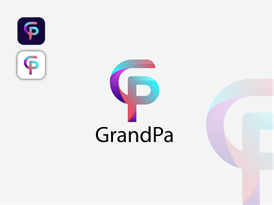GP abstract modern letter logo design app logo branding free logo gp gp logo graphic design illustration logo design free online logo design vector