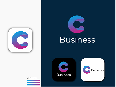 C abstract 3d letter Logo Design