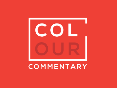 Colour Commentary box branding branding identity color colour logo logomark subtle typography wordmark