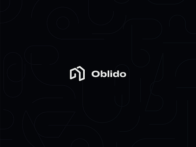 Oblido branding design icon logo