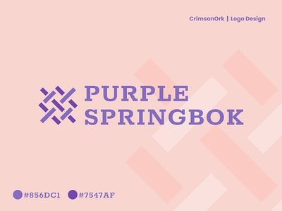 Purple Springbook branding carpet cloth company design fabric graphic design logo luxury purple royal vector
