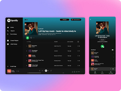 Spotify Ui Clone