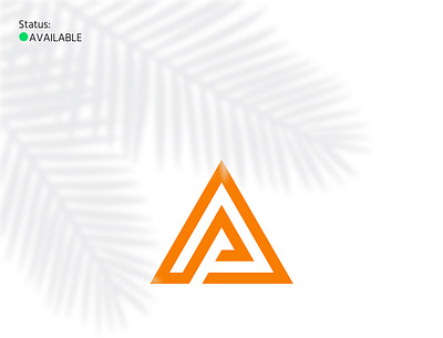 AP logo Design, A and P Letters Linked Concept a and p ap ap logo logo concept luxury logo minimal logo premium logo simple logo triangle shape triangular shape