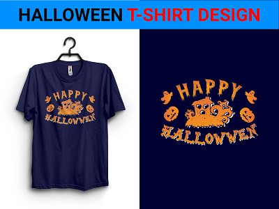 Halloween T-Shirt Design branding cat lover graphic design halloween halloween night halloween t shirt design halloween tree horror pumpkin scary shirt design sihlouette t shirt design witch witches