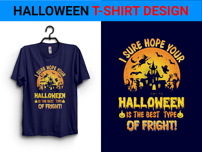 Halloween T-Shirt Design branding design graphic design halloween halloween t shirt design i sure hope your pumpkin retro scary shirt shirt design sichonnu silhouette t shirt t shirt design veector vintage witch witches