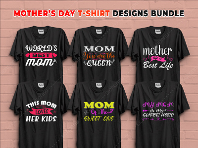 Mother's Day T-Shirt Design Bundle