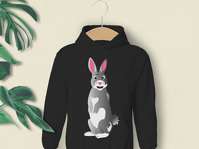 Rabbit Bunny Tshirt animal bunny bunny lover cap cute design funny bunny graphic design happy easter hoodies illustration rabbit tshirt vector vintage