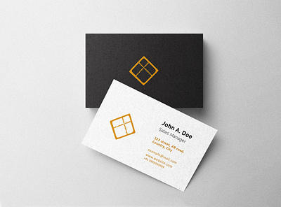 Minimal Visiting Card branding graphic design logo