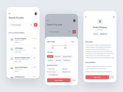 Job Portal - App Concept