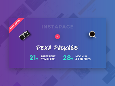 Pexa - Landing Page Package