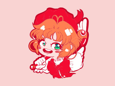 Cardcaptor Sakura--Pin Design anime cardcaptor sakura chibi cute ebone grayson enamel kawaii pin sugarpop