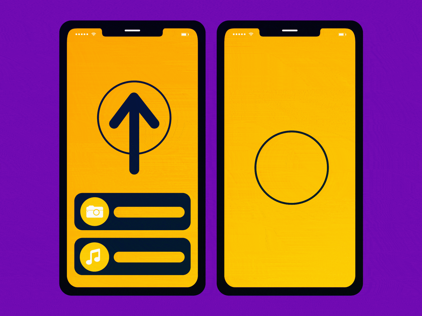 Phone data transfer concept animation app concept design graphic design illustration motion graphics ui ux