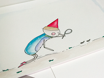 Pinocchio day to day life. ant children illustration pinocchio watercolour