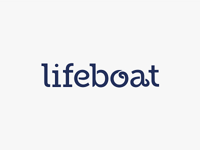 Lifeboat typography