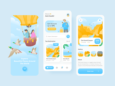 Travel App UI