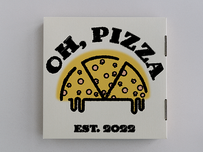 Oh, Pizza | Dribbble Weekly Warm-Up
