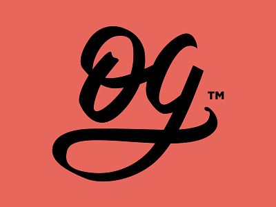 OG Reject apparel brush brush script handlettering logo marker og type