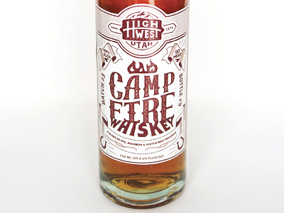 High West Rebrand 2 alcohol bottle branding handlettering label design type typography vintage western whiskey