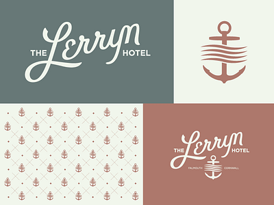 Lerryn Hotel Branding branding falmouth hotel lerryn london